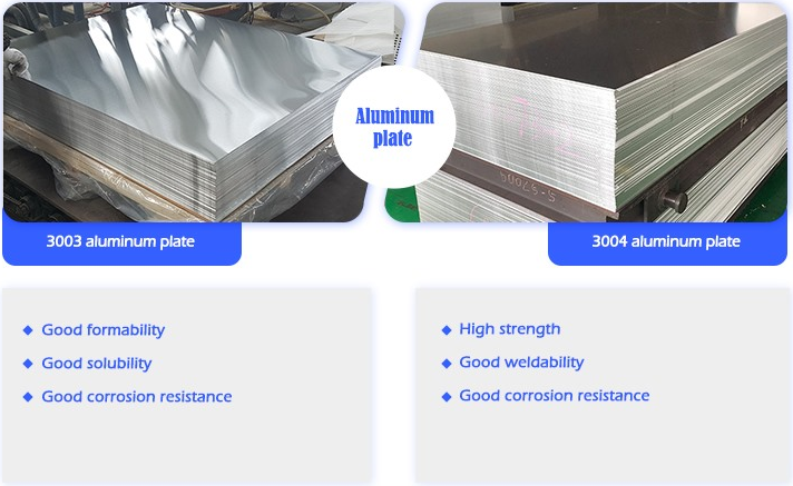 3003 aluminum plate vs 3004 aluminum plate 3003 aluminum plate vs 3004 aluminum plate
