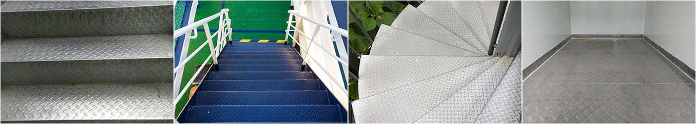 1200 x 2400 x 1.6mm Standard Treadplate 5052 H114 1200 x 2400 x 1.6mm Standard Treadplate 5052 H114