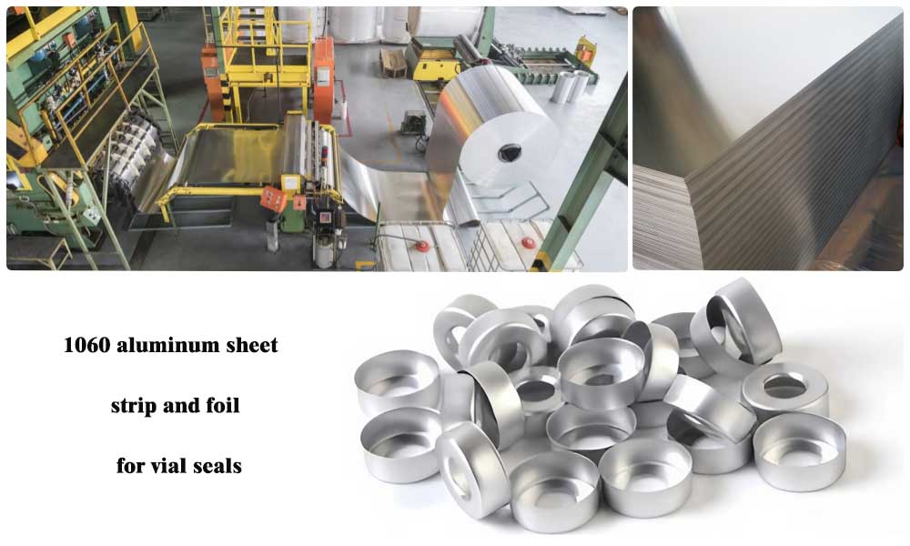 1060 aluminum strip and foil for vial seals
